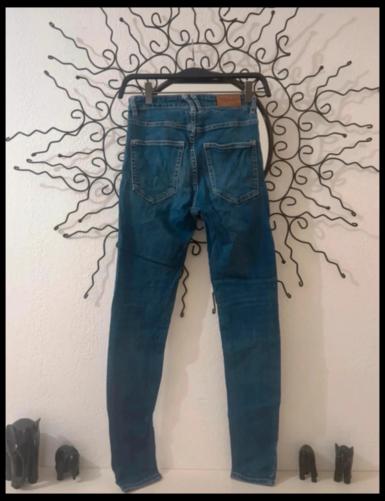 Skinny Blue Denim Jeans Pull & Bear – Size 34 (XS) – photo 3